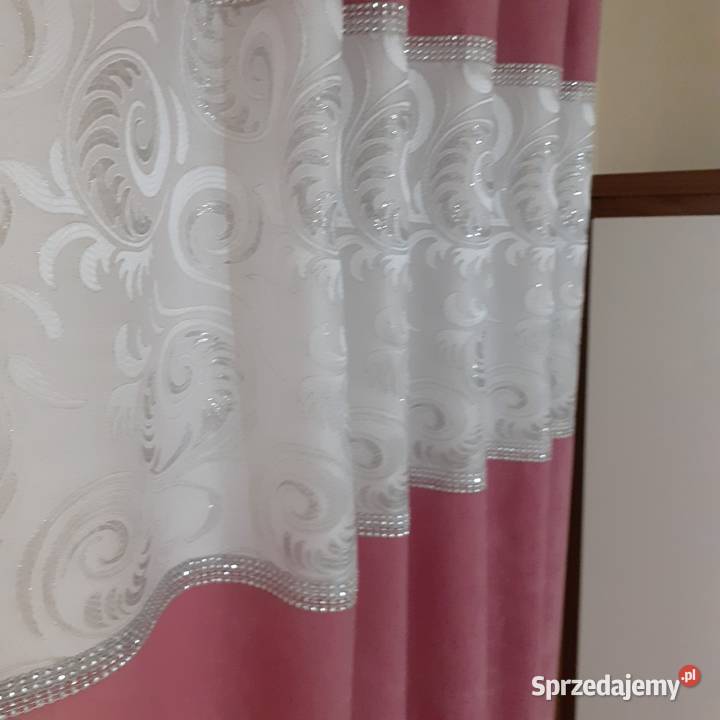 Zasłony pluszowe Mława sprzedam