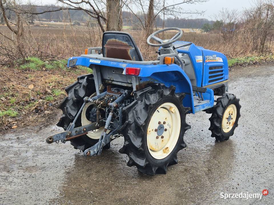 Traktorek ISEKI SIAL TF15D 15 44 Wspomaganie Małuszyn