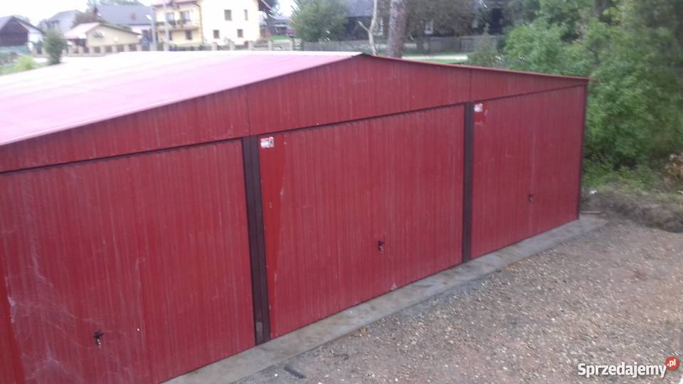 Garaż blaszany Garaze Blaszane Wiaty Hale KRAJ małopolskie Tymbark sprzedam