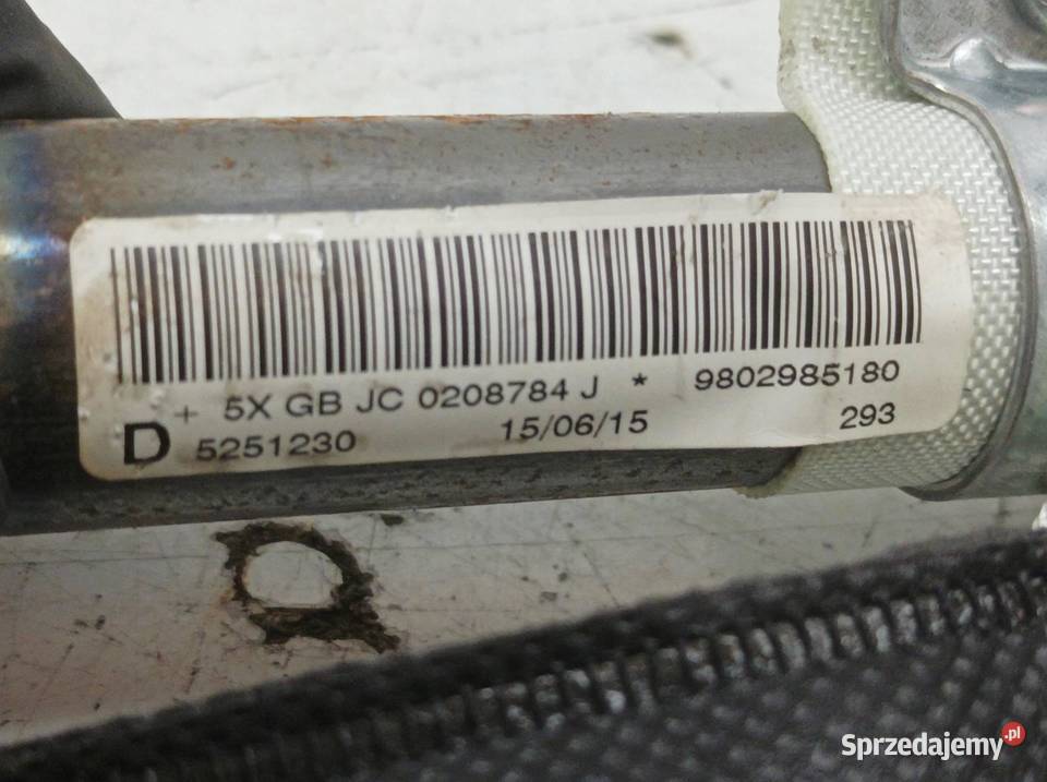 KURTYNA LEWA PRAWA KOMPLET Peugeot 508 I 2010 osobowe