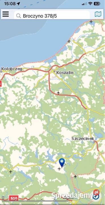 Działka z dostępem do drogi
