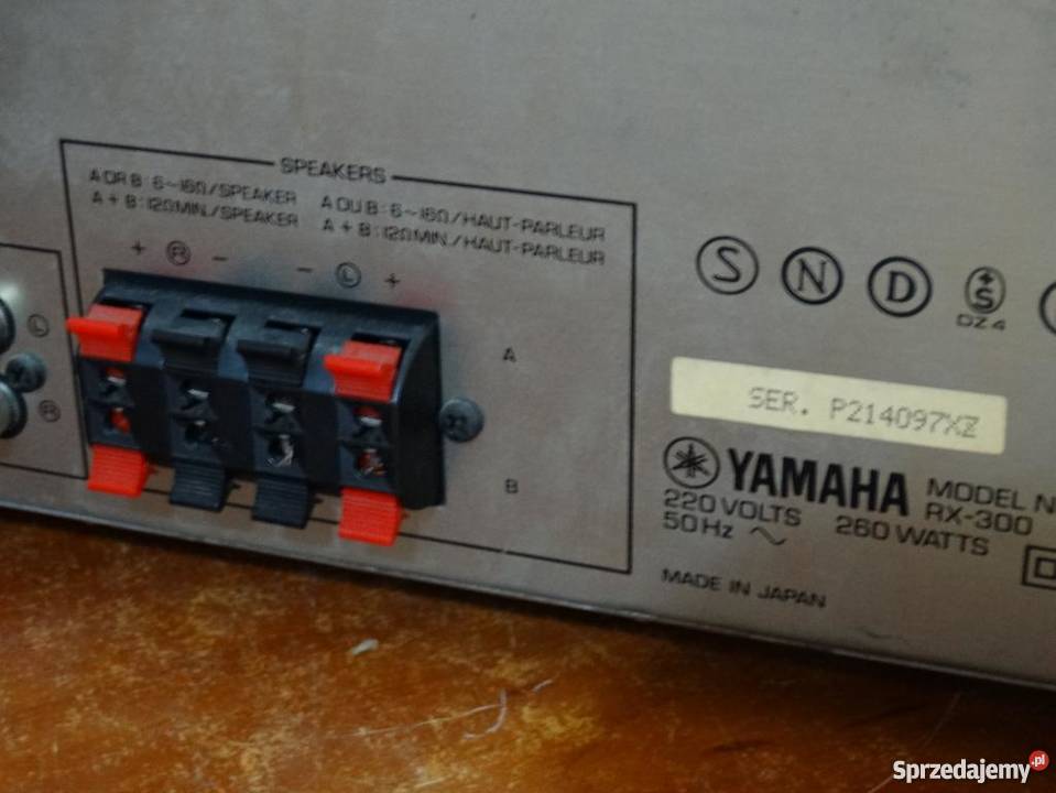 Amplituner Yamaha RX300 mocny 260 wat WYSYŁKA Jasło