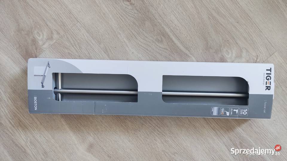 WIESZAK NA RĘCZNIKI PODWÓJNY STAL NIERDZEWNA dolnośląskie Bielany Wrocławskie