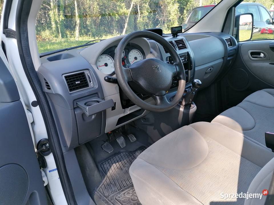 Peugeot Expert 9 osobowy biały Klima zadbany wielkopolskie Leszno