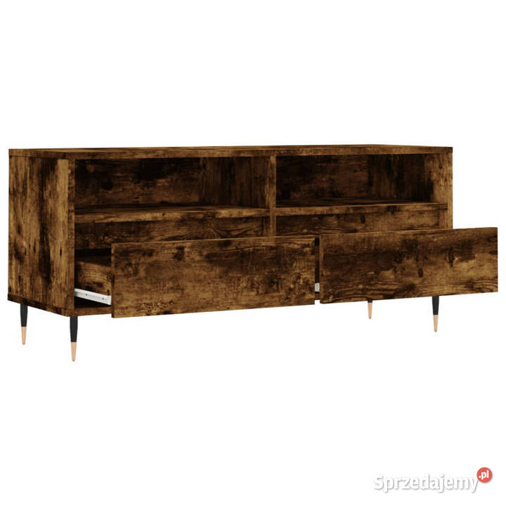 Szafka pod TV przydymiony dąb 100x345x445 mazowieckie Warszawa