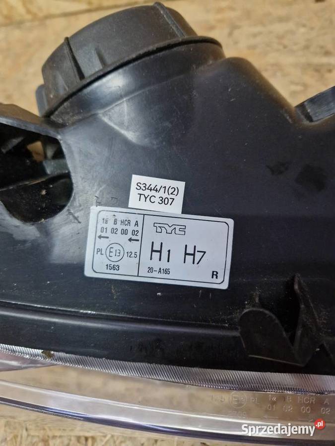 Peugeot 307 Lampa reflektor lewy przód przód Złotoryja sprzedam