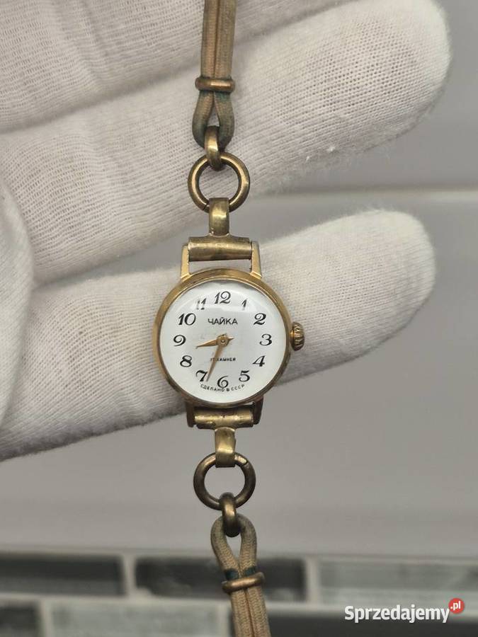 Radziecki damski zegarekCzajka Damskie śląskie Chorzów