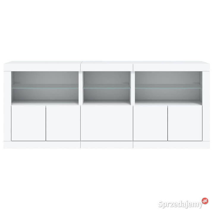 Szafka z oświetleniem LED biała 162x37x67 Pozostałe Warszawa sprzedam