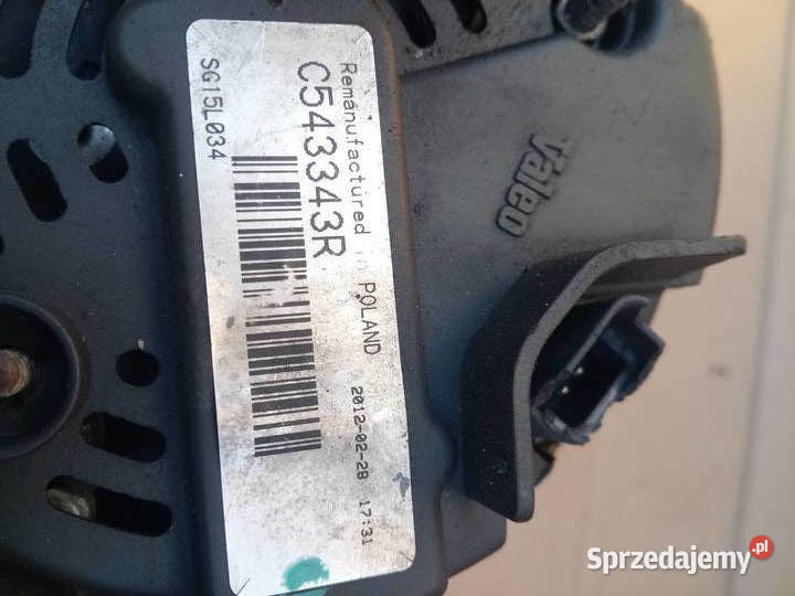 ALTERNATOR RENAULT ESPACE GRAND SCENIC Rok produkcji 2012 śląskie Myszków