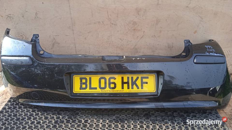 RENAULT CLIO III HB ZDERZAK TYŁ NV676 Zbierkowo
