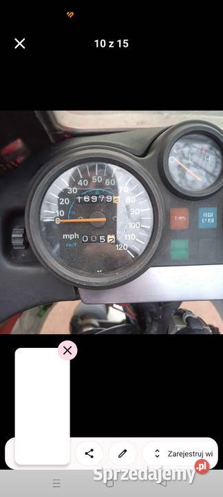 Kawasaki klr tengai nieuszkodzony