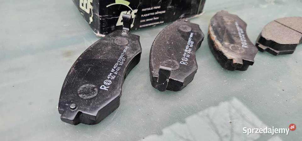 Klocki hamulcowe hyundai sonata lantra 1988