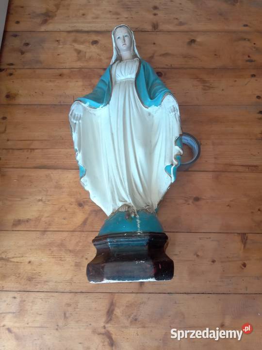 Stara figura gips 70 Gdów