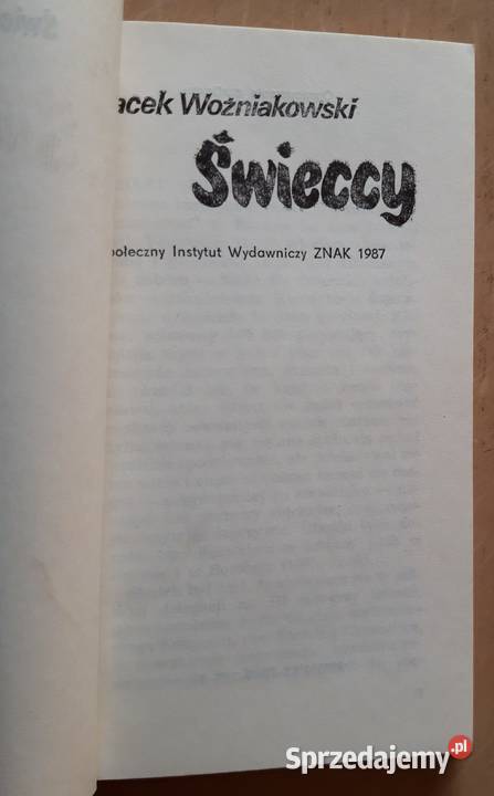 Świeccy Jacek Woźniakowski Książki naukowe i popularnonaukowe podlaskie Suwałki