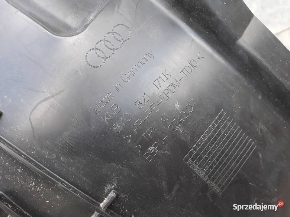 AUDI A3 8Y0 NADKOLE LEWY PRZÓD LEWE PRZEDNIE Karoseria Międzychód