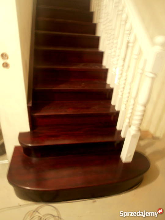 Schody drewniane drewno Dom i Ogród Skawa sprzedam