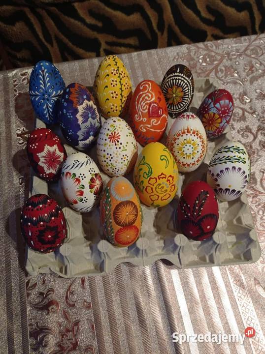 Pisanki kurze kacze i gęsie Dubeninki