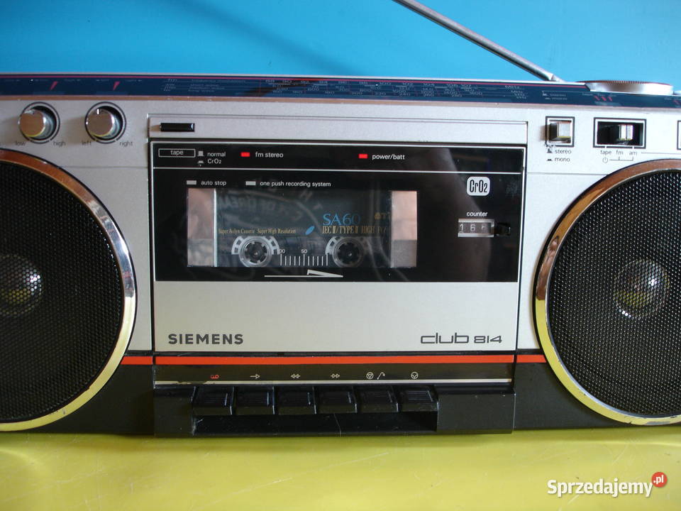 Radiomagnetofon SIEMENS CLUB RM814 lubuskie