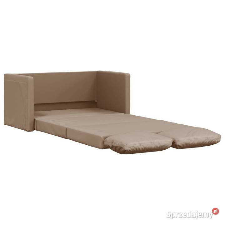 Sofa podłogowa 2w1 cappuccino 112x174x55 Sofy i kanapy mazowieckie Warszawa