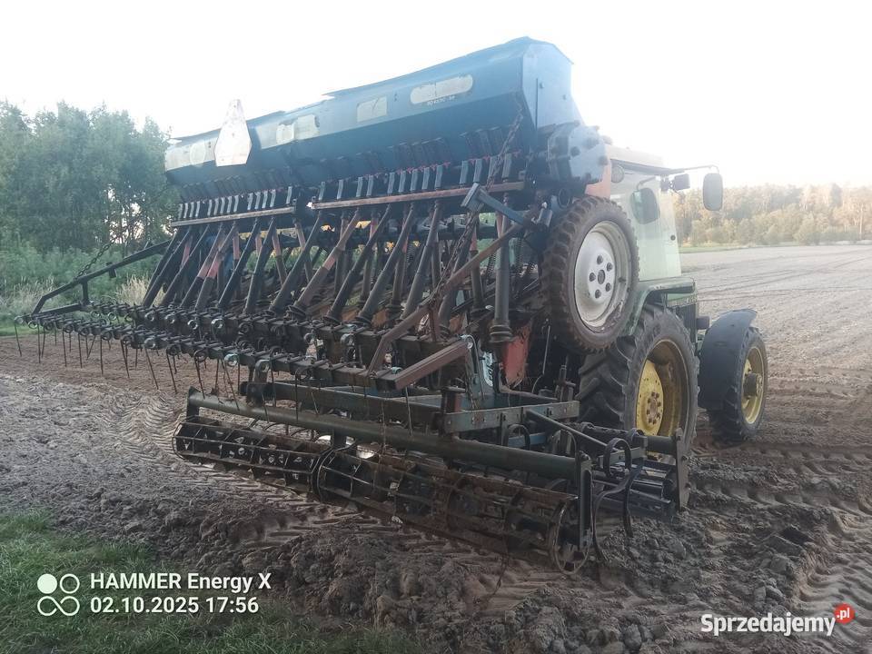 Zestaw uprawowo siewny 3m poznaniak rolmasz Połajewo sprzedam