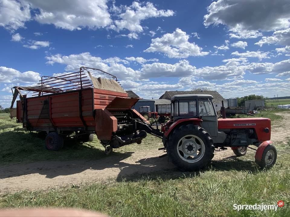 Przyczepa samozbierająca deutz fahr F327 Deutz-Fahr Golub-Dobrzyń