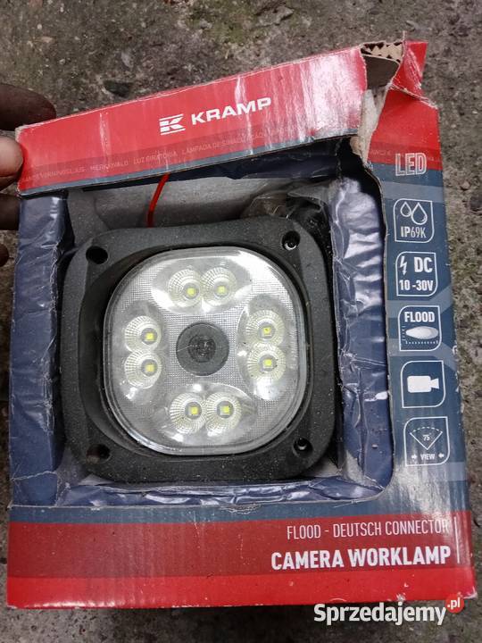 Lampa LED kramp z kamerą 3600 lumen nowa Czernikówko
