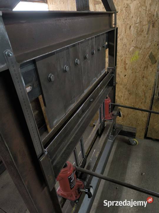 zaginarka giętarka segmentowa do blachy Oława