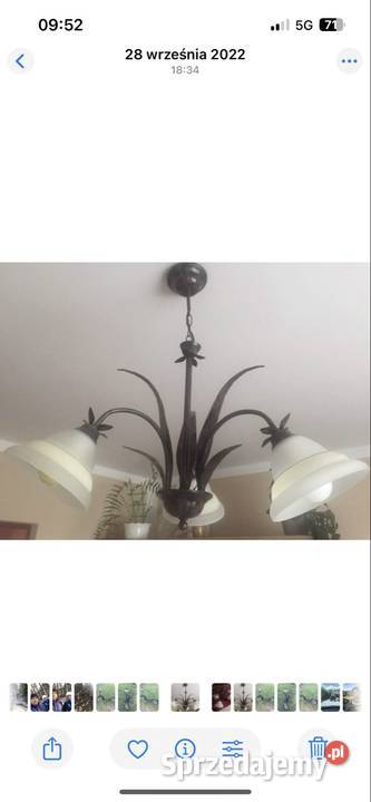 Żyrandol klasyczny Końskie