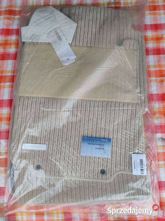 Oryginalne dywaniki rypsowe Mercedes W220 4Matic wielkopolskie