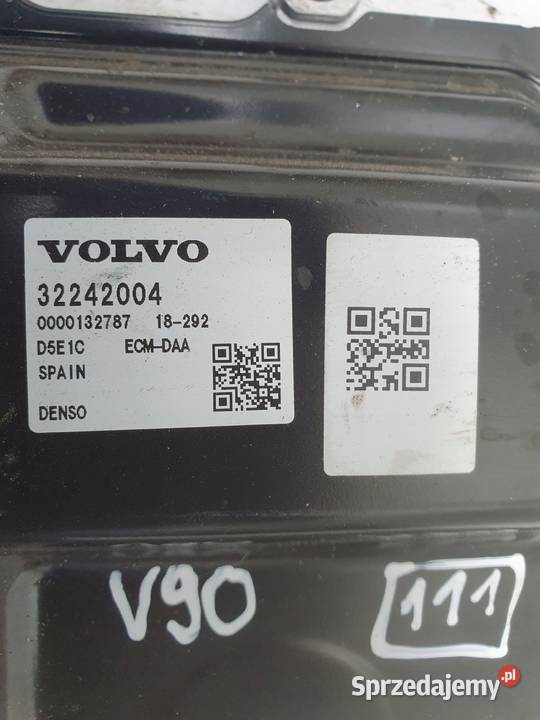 Volvo XC60 II 20 T6 STEROWNIK SILNIKA komputer Rudka