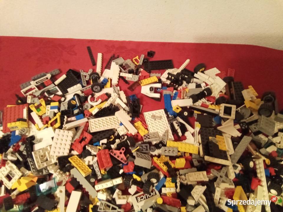 Mix klocków lego z lat 90tych z serii technic Warszawa