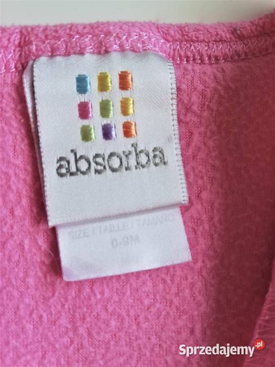 Śpiworek z cienkiego polara pajac Absorba 09 dziewczynka śląskie