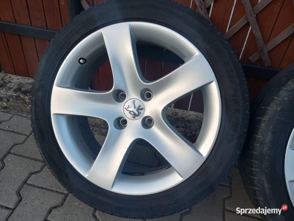 Alufelgi 17 4x108 ET32 Oryginalne Peugeot kujawsko-pomorskie Włocławek