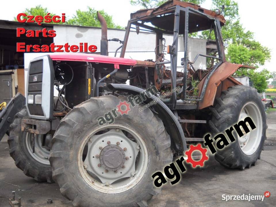Massey Ferguson 8110 części skrzynia biegów oś Rolnictwo