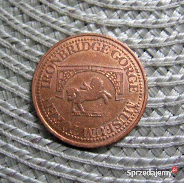 Holf Peny Żeton Muzeum Wąwozu Ironbridge Kalisz