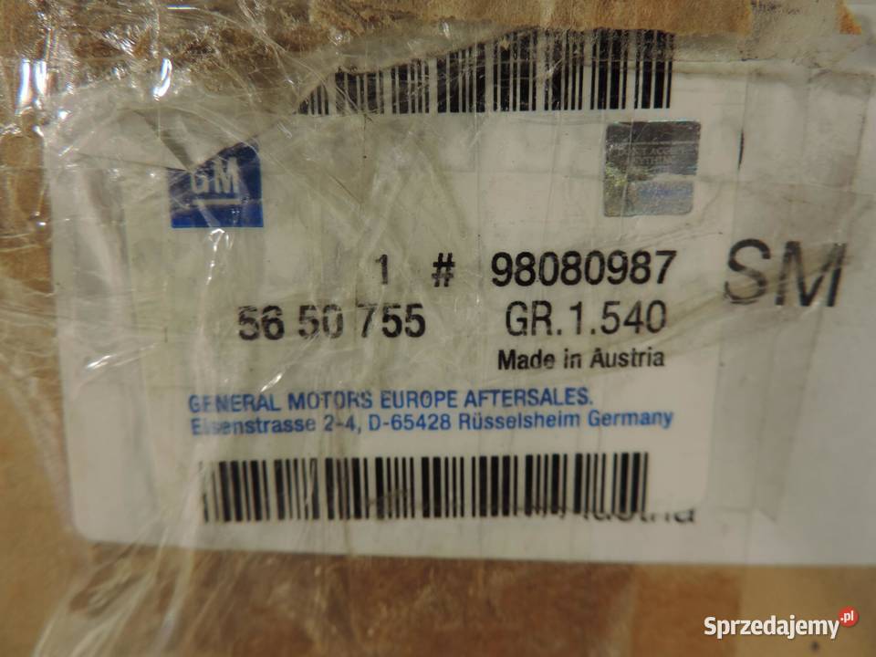 PODSTAWA FILTRA OLEJU OPEL ASTRA G 17 CDTI