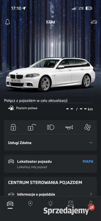BMW 5 Touring F11 M pakiet 2017 Racibórz sprzedam