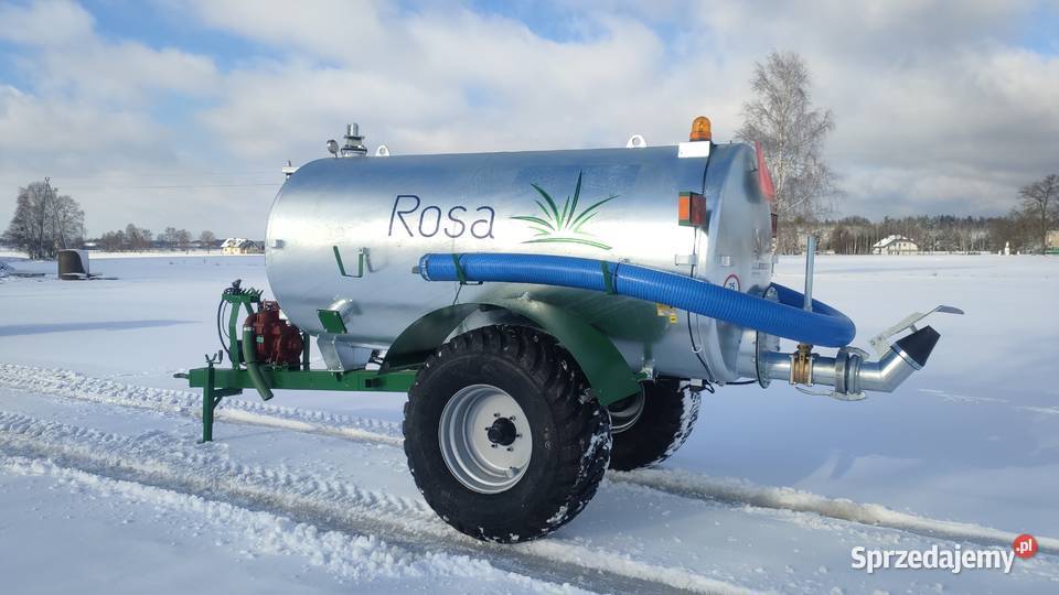 Wóz asenizacyjny 5000 litrów ROSA beczkowóz mazowieckie Goliaty