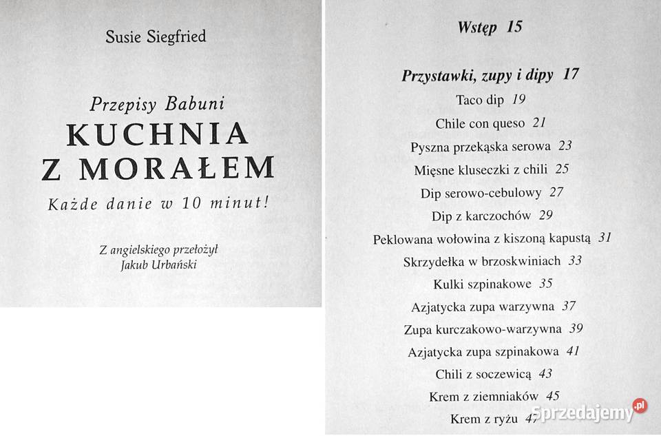 Kuchnia z Morałem Przepisy Babuni Siegfried Chełm