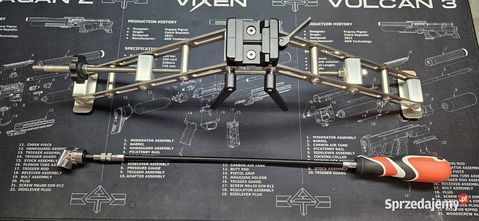 Bipod klasy FTR Sporty strzeleckie i myślistwo Nieporęt