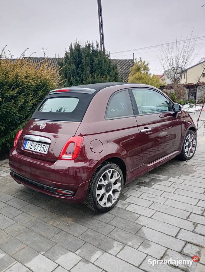 Fiat 500c 2019 24 Motoryzacja świętokrzyskie Sędziszów