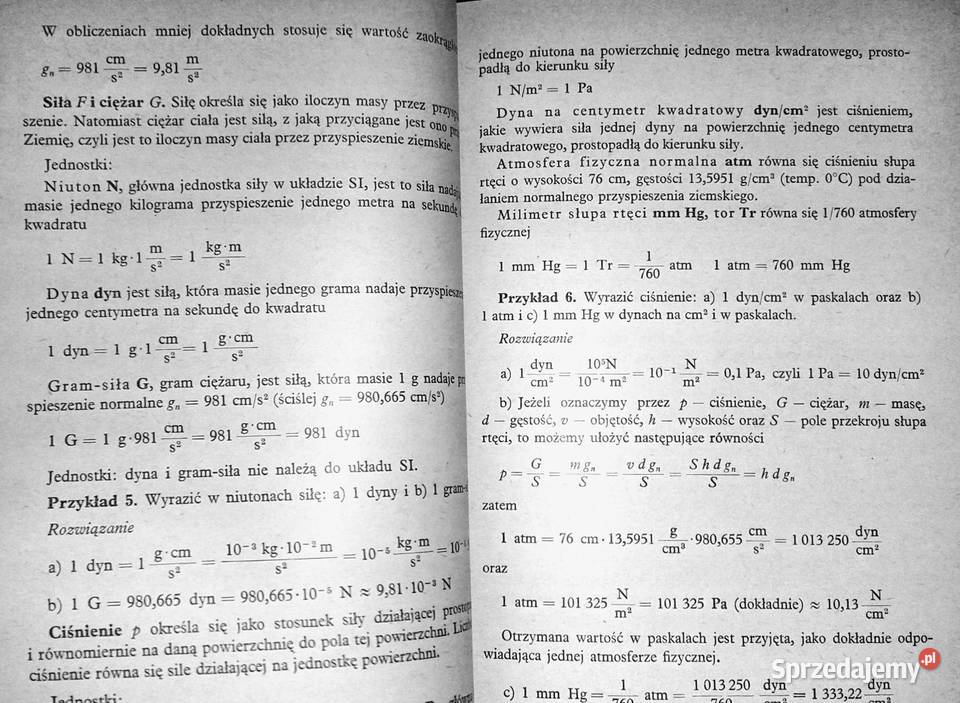 Podstawy obliczeń chemicznych Henryk Całus