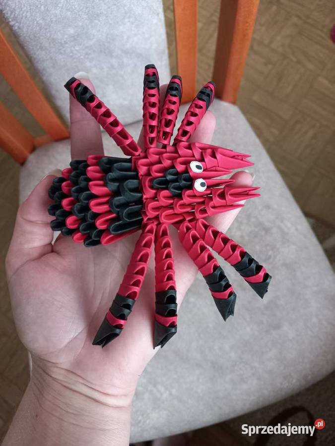 PAJĄK z origami rękodzieło ozdoba prezent Puławy