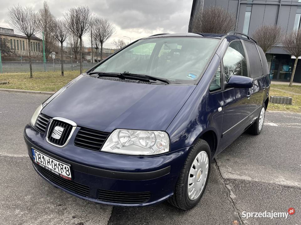 Seat Alhambra 7osobowy Iwł Klima Elektryka Hak Rok produkcji 2003 Poznań