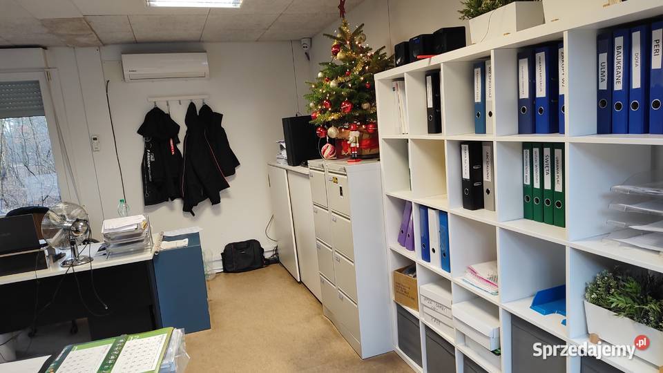 Kontener biurowy 6x18 szary kuchnia toaleta Kraków sprzedam