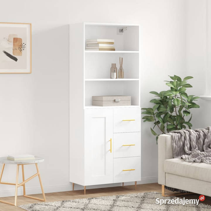 Witrynka biała 695x34x180 materiał Warszawa sprzedam
