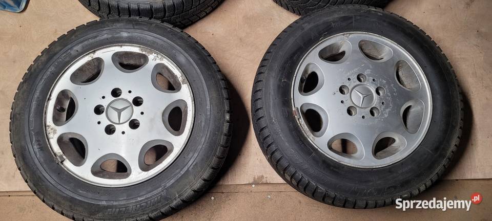 Felgi aluminiowe mercedes w 124 5x112 opony Samochodowe Starogard Gdański sprzedam