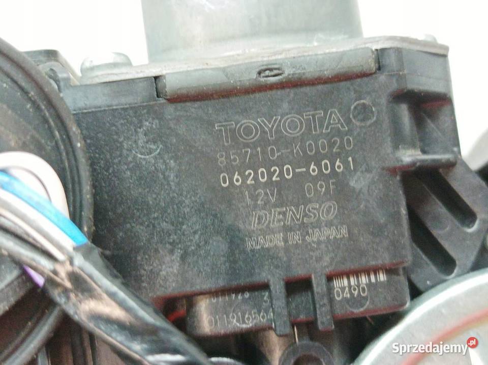 MECHANIZM SZYBY PRAWY PRZÓD 85710K0020 Toyota osobowe