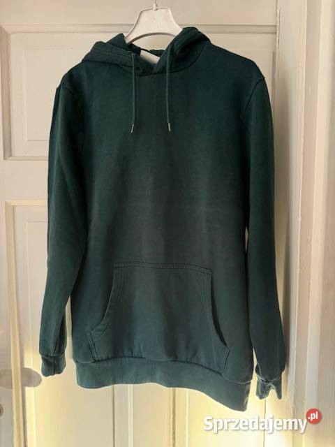 Bluza męska S CA zielona z kieszenią z kapturem Częstochowa