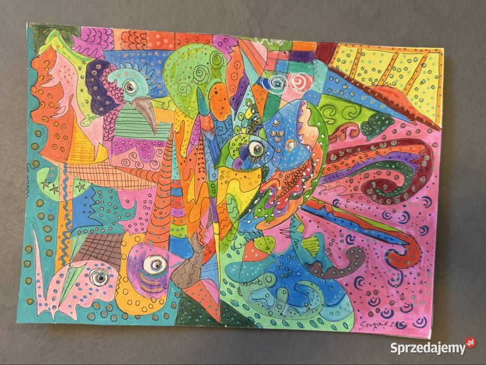 Obraz Struktura A4 oprawiony Obrazki i obrazy Warszawa